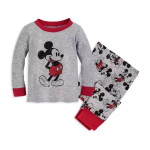 Pijama Shop Disney Mickey Mouse 100% Algodón Manga Larga para Bebé Niño