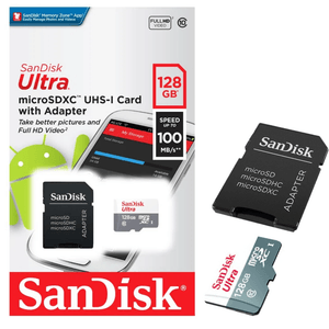 Memoria Micro SD Sandisk 128GB Ultra