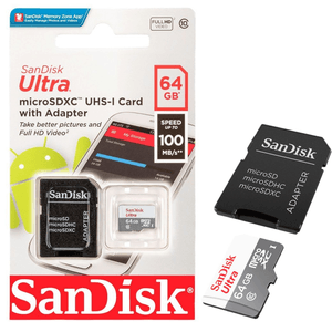 Memoria Micro SD Sandisk 64GB Ultra