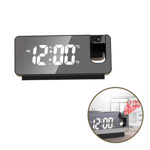 Reloj Digital Alarma con Proyector