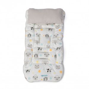 Colchoneta Para Coche Maternelle Plomo Animales