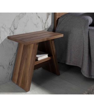 Velador Contemporáneo Lizinka Marrón 45cm