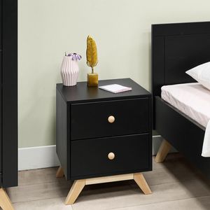 Velador Contemporáneo Tagata Negro 50cm
