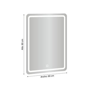 Espejo Orange led Luan 60x80cm