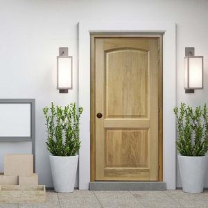 Puerta Ext madera Caoba bl Nat Dakar 45x85x2.07