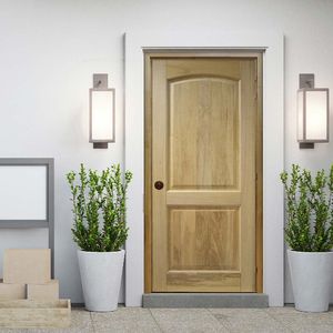 Puerta Ext madera Caoba bl Nat Dakar 45x95x2.07