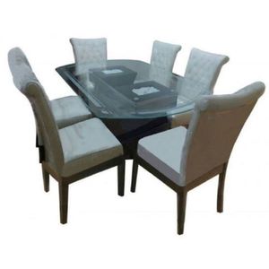 Comedor DMuebles Bloom + 6 Sillas