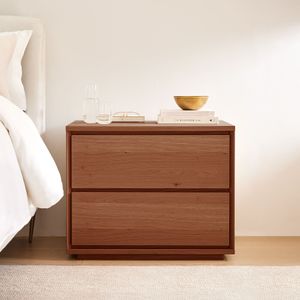 Velador Contemporáneo Bagatela Marrón 76 cm