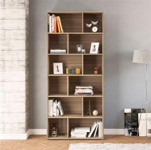 Librero Alex La Casa del Mueblero Nogal