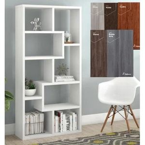 Librero Finlandia La Casa del Mueblero Blanco