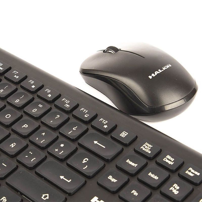 Teclado y mouse inalambrico halion hotsell