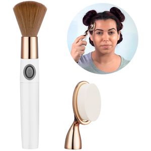 Brochas para Maquillaje con Vibración Facial Conair Blanco