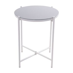 Mesa auxiliar Mobis 45x53cm blanco