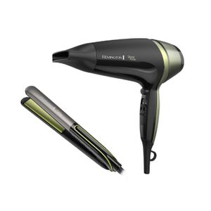 Secadora de Cabello + Alisadora Shine Therapy Remington S12A, D13A 2300 Watts