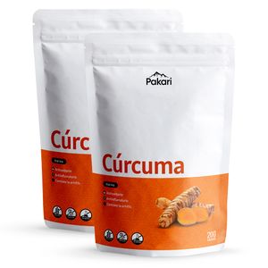 Pack Cúrcuma en Polvo Pakari Superfoods 200 g