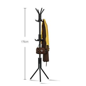 Perchero Organizador Colgador 1.75 MT Negro