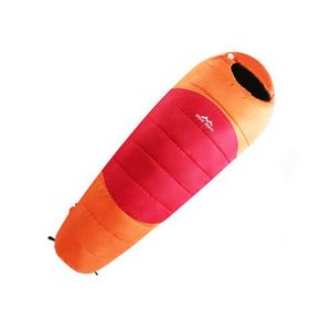 Sleeping Bolsa Dormir Saco Camping -20 Bag Bolso Mochila Naranja
