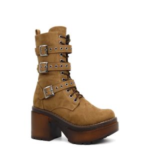 Botines Ariana  Mujer YA22-629 Camel