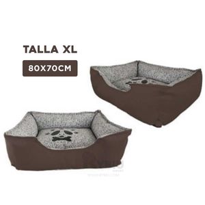 Colchoneta Rectangular Gato Marrón XL