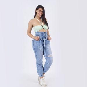 Pantalón Jeans de Mujer Efecto Faja