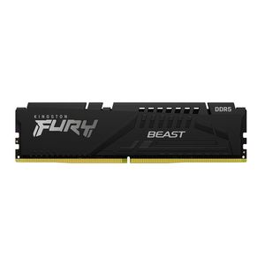Memoria ram Kingston Fury Beast 8GB (1x8GB) DDR5, 5200 Mhz, CL40