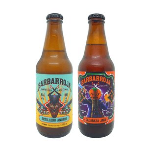Cerveza Barbarroja 6 Pack Artillero y Calabaza 330ml Paquete 6un