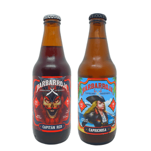 Cerveza Barbarroja 6 Pack Capitán Red y Caprichosa 330ml Paquete 6un