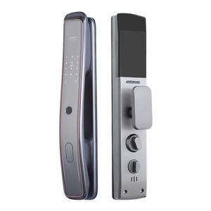 Cerradura Automática Push-Pull Inteligente WiFi DF08 Negro