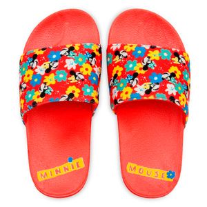 Sandalias Disney Store Minnie Mouse Flores