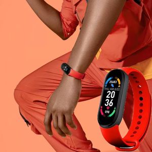 Smart Band M7 Pulsera Inteligente Rojo