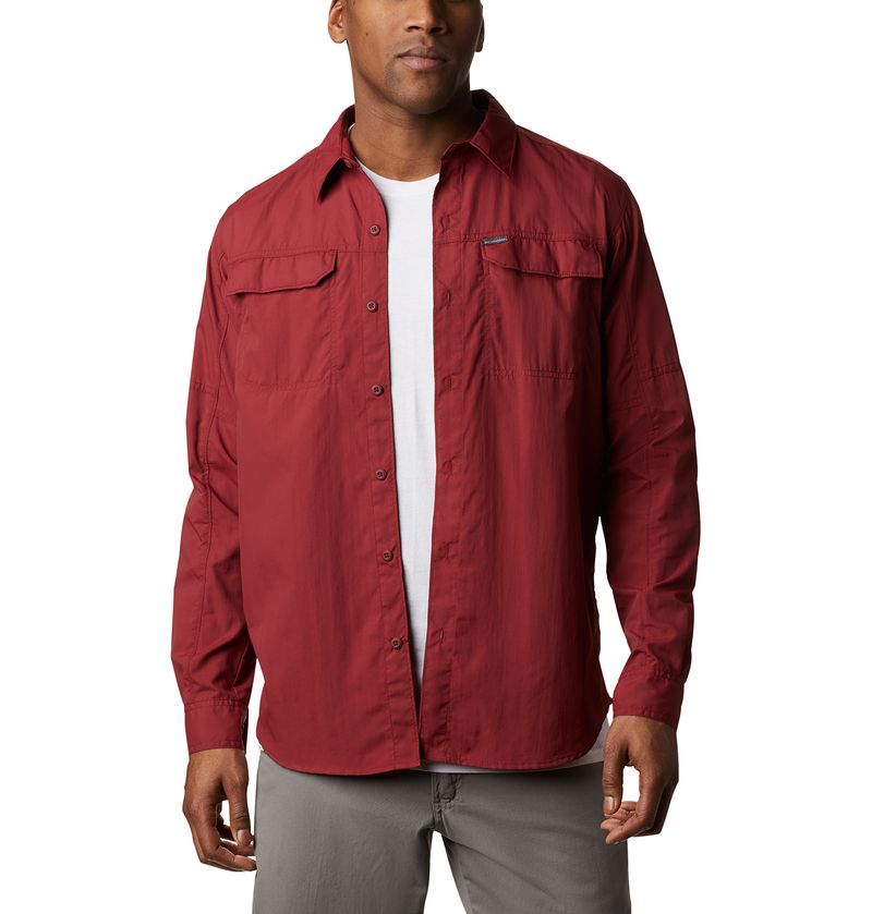 Camisa ML Columbia Silver Ridge 2 Rojo L | 978815