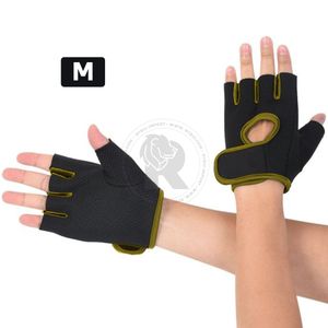 Guantes Deportivos Gimnasio Yellow Talla M