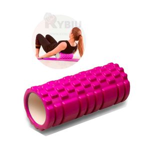 Rodillo De Espuma Yoga Fucsia