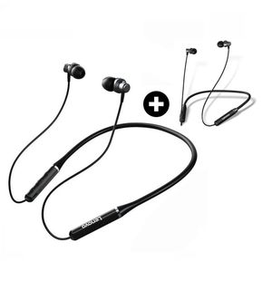 Audifonos Bluetooth Lenovo QE03 2 unid Negro