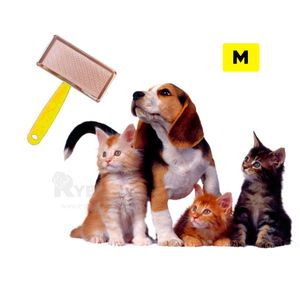 Peine para mascotas Yellow M