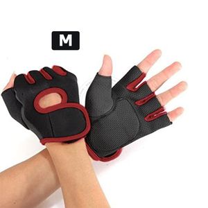 Guantes Deportivos De Neopreno Rojo Talla M