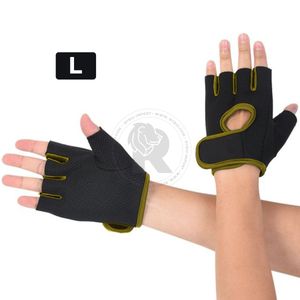 Guantes Deportivos De Neopreno Yellow Talla L