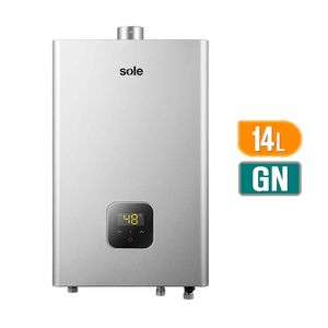 Terma a Gas Sole Tiro Forzado GN 14L + Accesorios