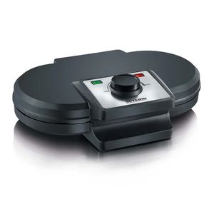 Wafflera Doble Severin WA 2106 Negro