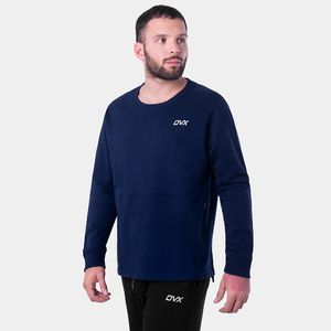 Polera French Terry Dvx Almond Cerrada