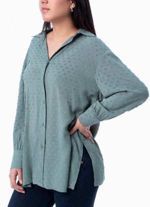 Blusa Popelina Goccos Winix M/Larga