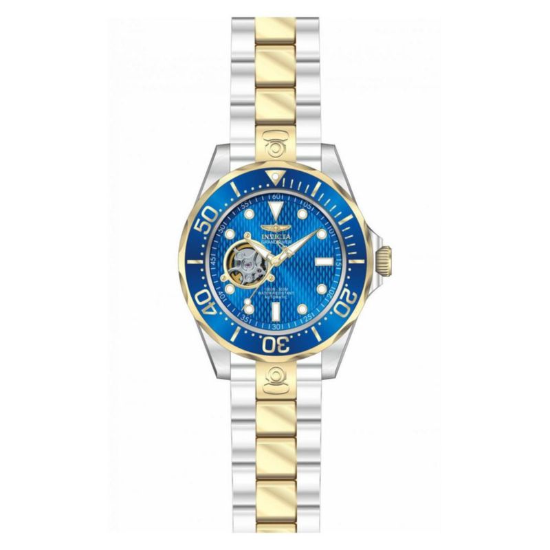 Reloj Invicta 13706 Hombre Dorado Automatico Real Plaza