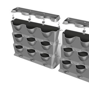 Kit vertical Nature Up con riego 80p