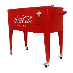 Hielera Coca Cola Retro 80qt Roja