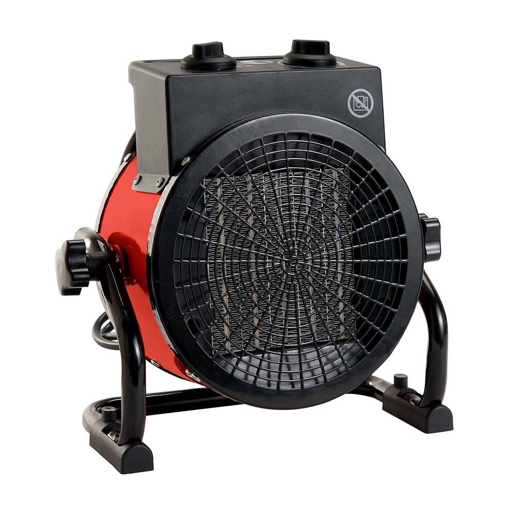 Estufa 2000W con Termostato Calefactor Ventilador Aire Caliente Frío -  Promart