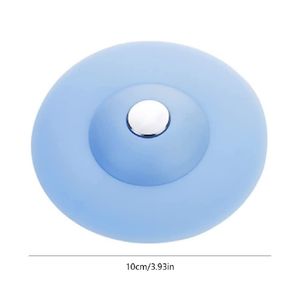 Tapón de Silicona para Lavadero Grifería Azul