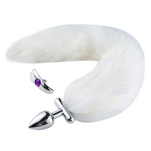 Plug Anal Exitager Color Blanco