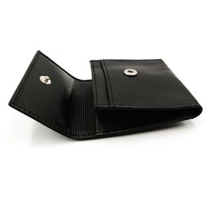 Monedero para Hombre de Cuero Negro Perry Jhan