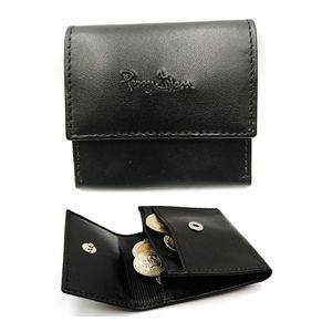 Monedero para Hombre de Cuero Negro Perry Jhan