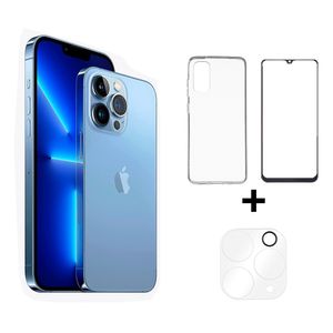 iPhone 13 Pro Max Color Sierra Blue 128GB + Mica vidrio para Cámara